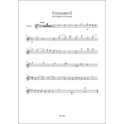 6 Concerti armonici : Violin 1-4, Vla, Vcl and BC