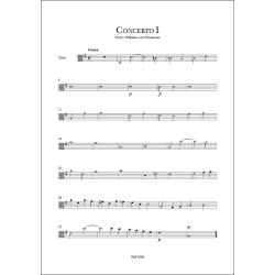 6 Concerti armonici : Violin 1-4, Vla, Vcl and BC