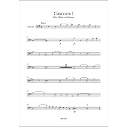 6 Concerti armonici : Violin 1-4, Vla, Vcl and BC