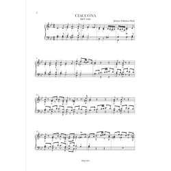 Ciaccona BWV 1004, for Harpsichord