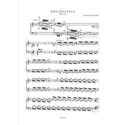 Toccata and Fugue BWV 565, for Harpsichord