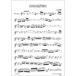 Concerto for 2 Flute and Orchestra in G major