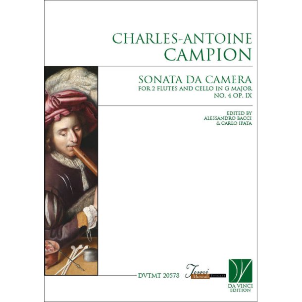 Sonata for 2 Flute and Cello in G major nr.4 op.IX