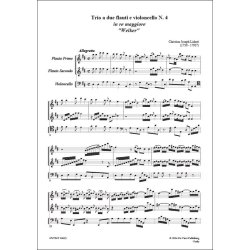 Trio No.4 'Welker', a due flauti e violoncello