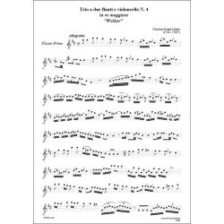 Trio No.4 'Welker', a due flauti e violoncello