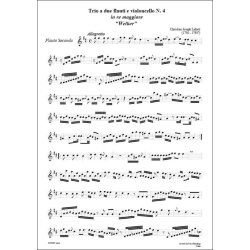 Trio No.4 'Welker', a due flauti e violoncello