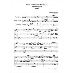 Trio No.5 'Welker', a due flauti e violoncello