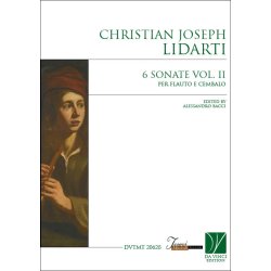 6 sonate Vol.II, per flauto e cembalo