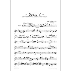 6 sonate Vol.II, per flauto e cembalo