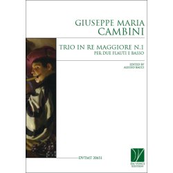 Trio in re maggiore N.1, per due flauti e basso