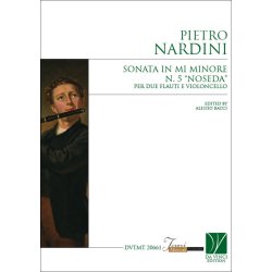 Sonata in mi minore n. 5 'Noseda' : per due flauti e violoncello