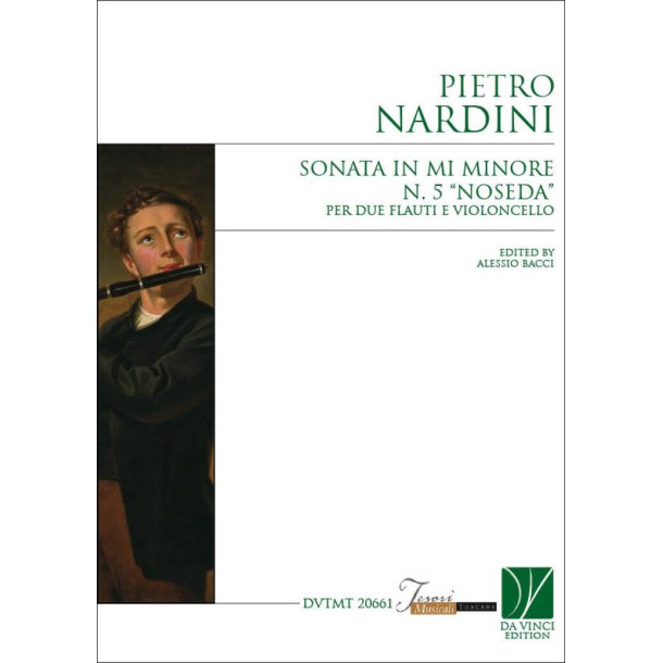 Sonata in mi minore n. 5 'Noseda' : per due flauti e violoncello