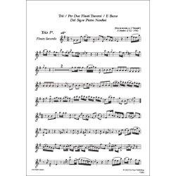 Sonata in mi minore n. 5 'Noseda' : per due flauti e violoncello