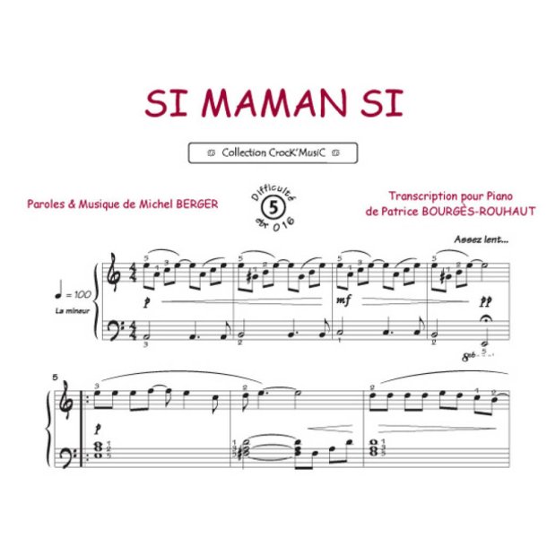 Si maman si : Collection Crock'Music