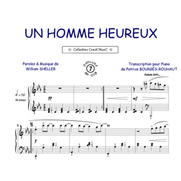 Un homme heureux : Collection Crock'Music