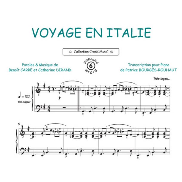 Voyage en Italie : Collection Crock'Music