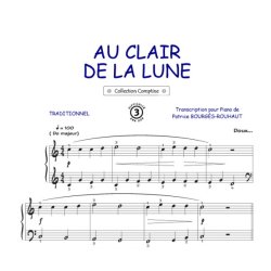 Au clair de la lune : Comptine