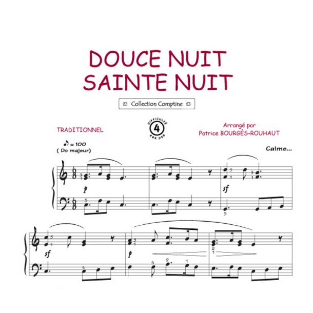 Belle nuit sainte nuit : Comptine