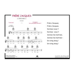 Fr&egrave;re Jacques : Comptine