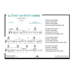 Il &eacute;tait un petit homme : Comptine