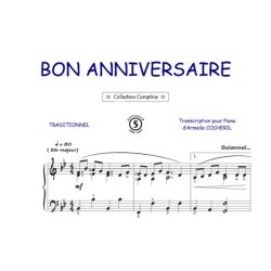 Joyeux anniversaire : Comptine