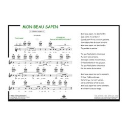 Mon beau sapin : Comptine