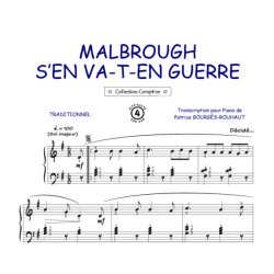 Malbrought s'en va en guerre : Comptine