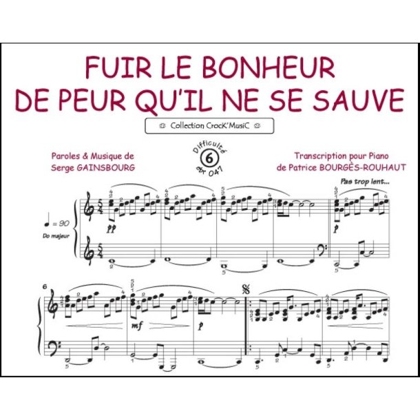 Fuir le bonheur : Collection Crock'Music