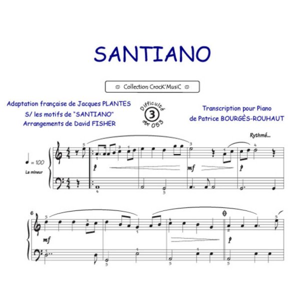 Santiano : Collection Crock'Music