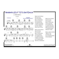 Maman les p'tits bateaux : Comptine