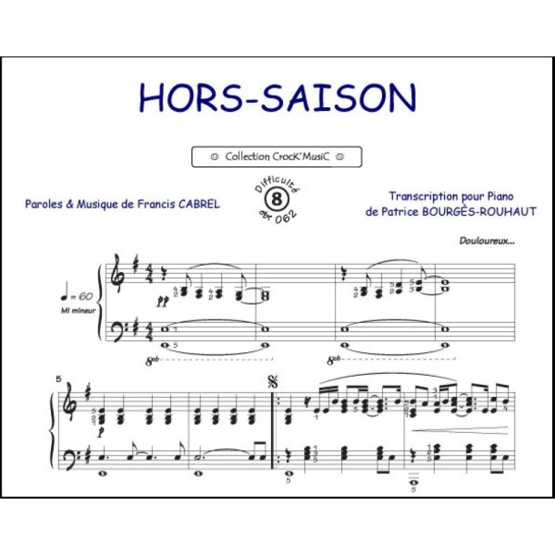 Hors saison : Collection Crock'Music