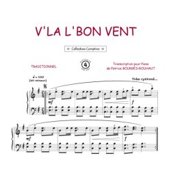 V'la le bon vent : Comptine