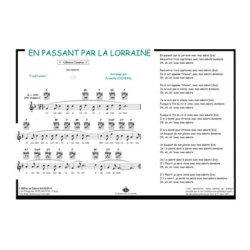En passant par la Lorraine : Comptine