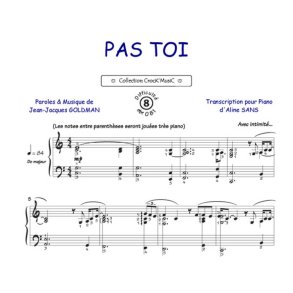 Pas toi : Collection Crock'Music