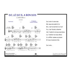 Do le do il a bon dos : Comptine