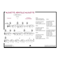 Alouette gentille alouette : Comptine