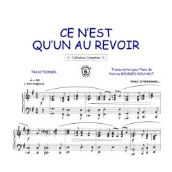 Ce n'est qu'un au revoir : Comptine