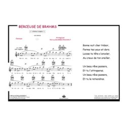 Berceuse de Brahms : Comptine