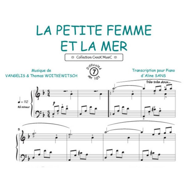 La petite femme et la mer : Collection Crock'Music