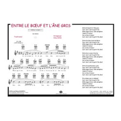 Entre le b?uf et l'&acirc;ne gris : Comptine