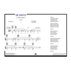 Se Canto : Comptine