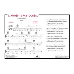 L'apprenti pastoureau : Comptine