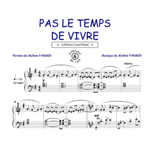 Pas le temps de vivre : Collection Crock'Music