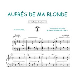 Aupr&egrave;s de ma blonde : Comptine