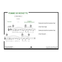 Pomme de Reinette : Comptine