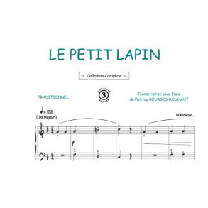 Un petit lapin : Comptine