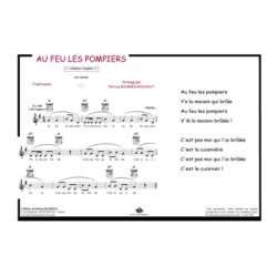 Au feu les pompiers : Comptine