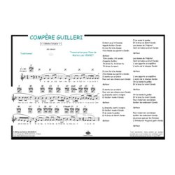 Comp&egrave;re Guilleri : Comptine