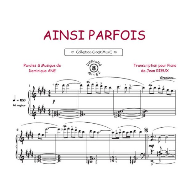 Ainsi Parfois : Collection Crock'Music
