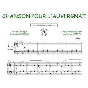 Chanson pour l'auvergnat
